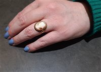 San Stino Di Livenza - Via Roma, 7 - Ringe Guerretta Gioielli Dame ANELLO STILE ANTICO in Gelbgold GUERR114 - GUERR114